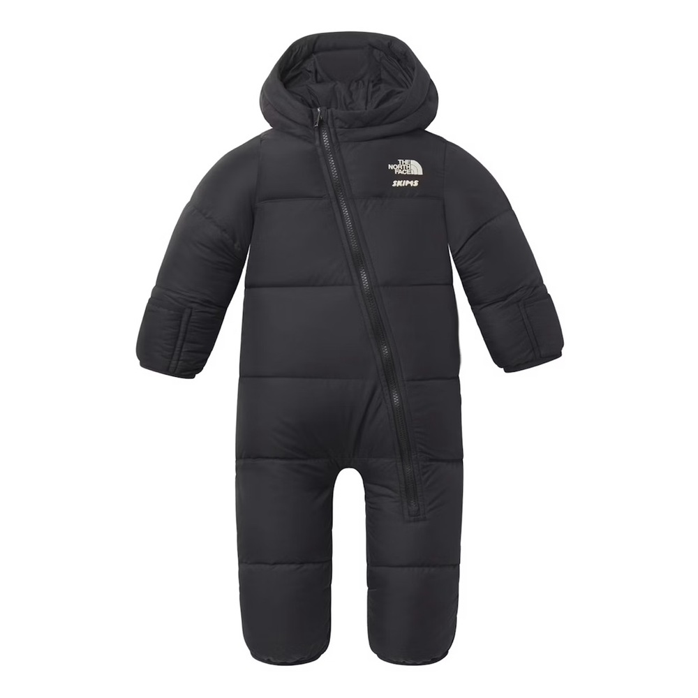 THE NORTH FACE x SKIMS BABY 1996 NUPTSE ONE-PIECE in Onyx